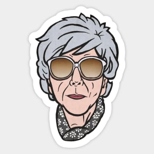 Blanche Hunt Sticker